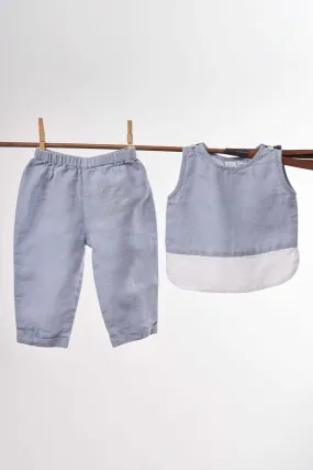 2 Colour Shirt & Trousers Set