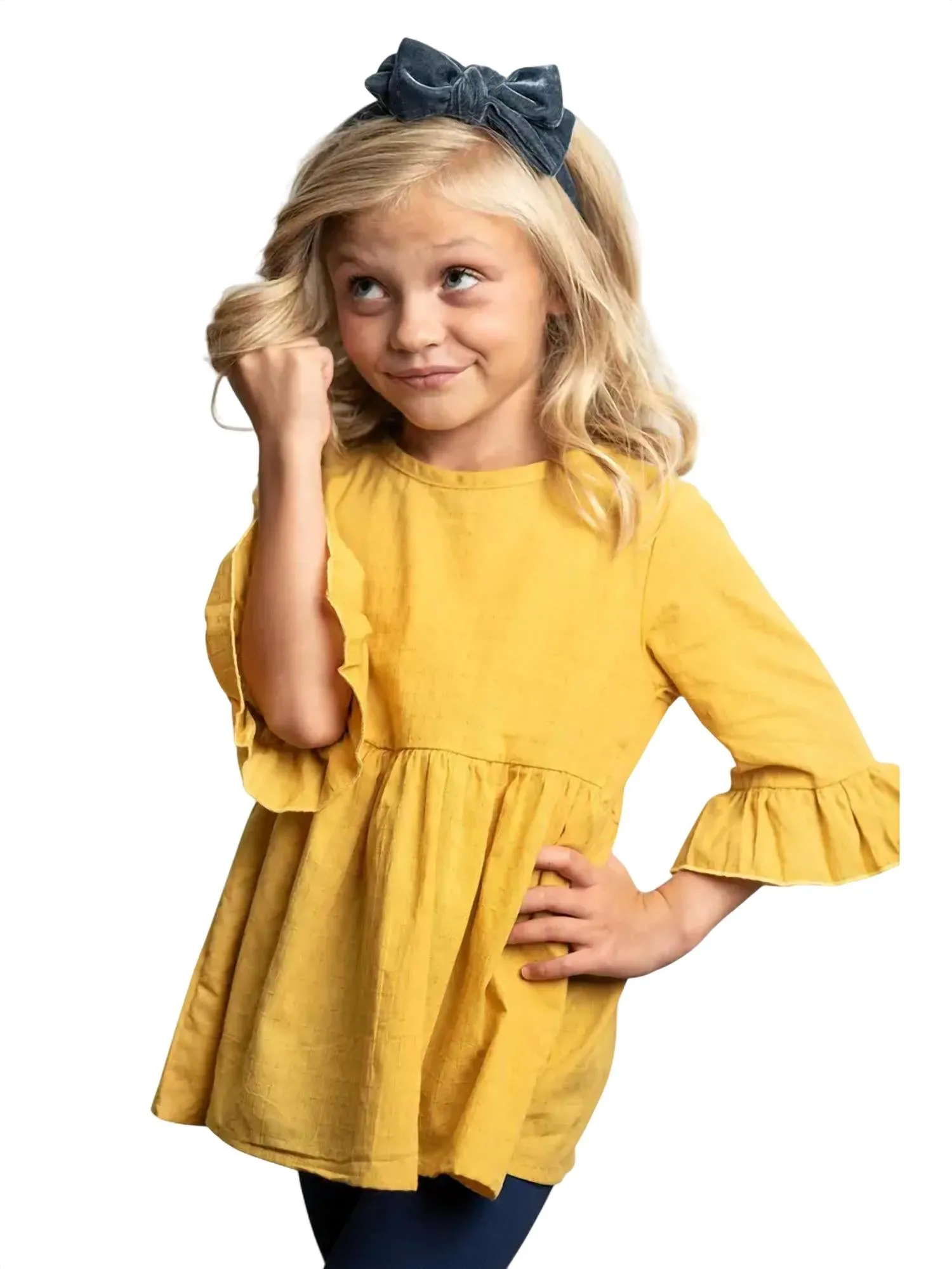 Adorable Sweetness - Ruffle Sleeve Top