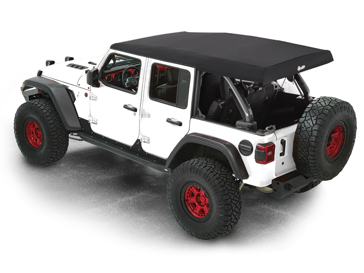 BESTOP Supertop Ultra (Black Twill) for 18-up Jeep Wrangler JL Unlimited