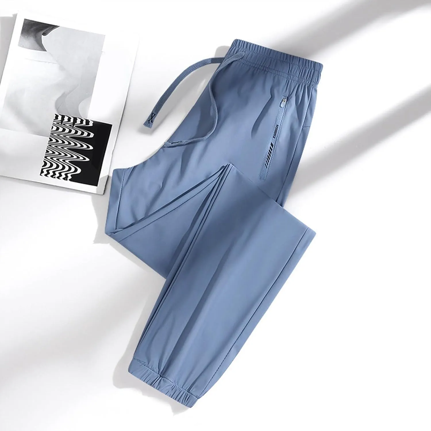 Blue Chic Store Unisex Breathable Joggers - Quick-Drying Waterproof Stretchactive Gym Lounge Pants