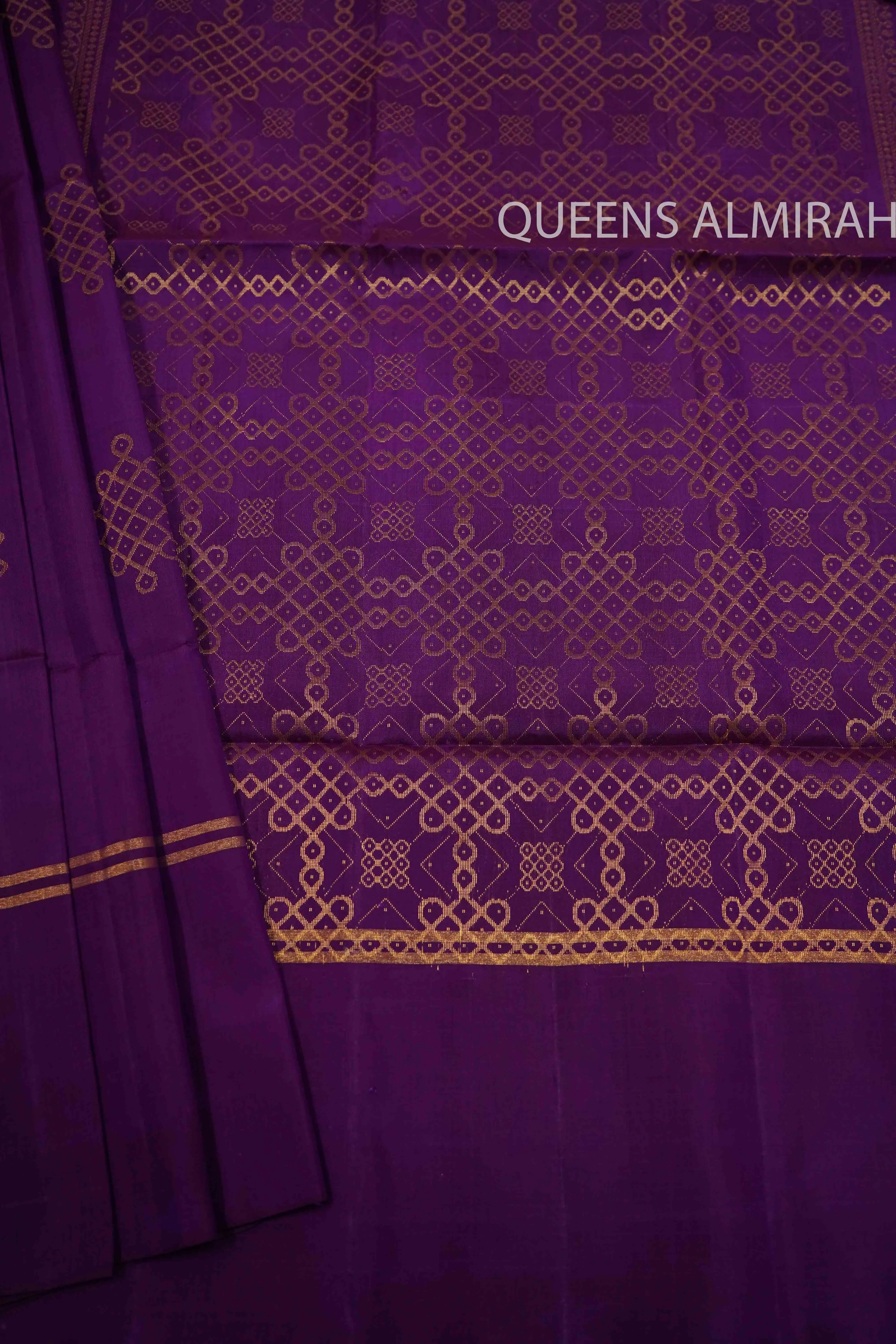 BUTTERFLY BUSH PURE KANCHI SOFT SILK SAREE
