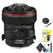 Canon TS-E 17mm f/4L Tilt-Shift Lens for Canon EF Mount   Accessories (International Model with 2 Year Warranty)