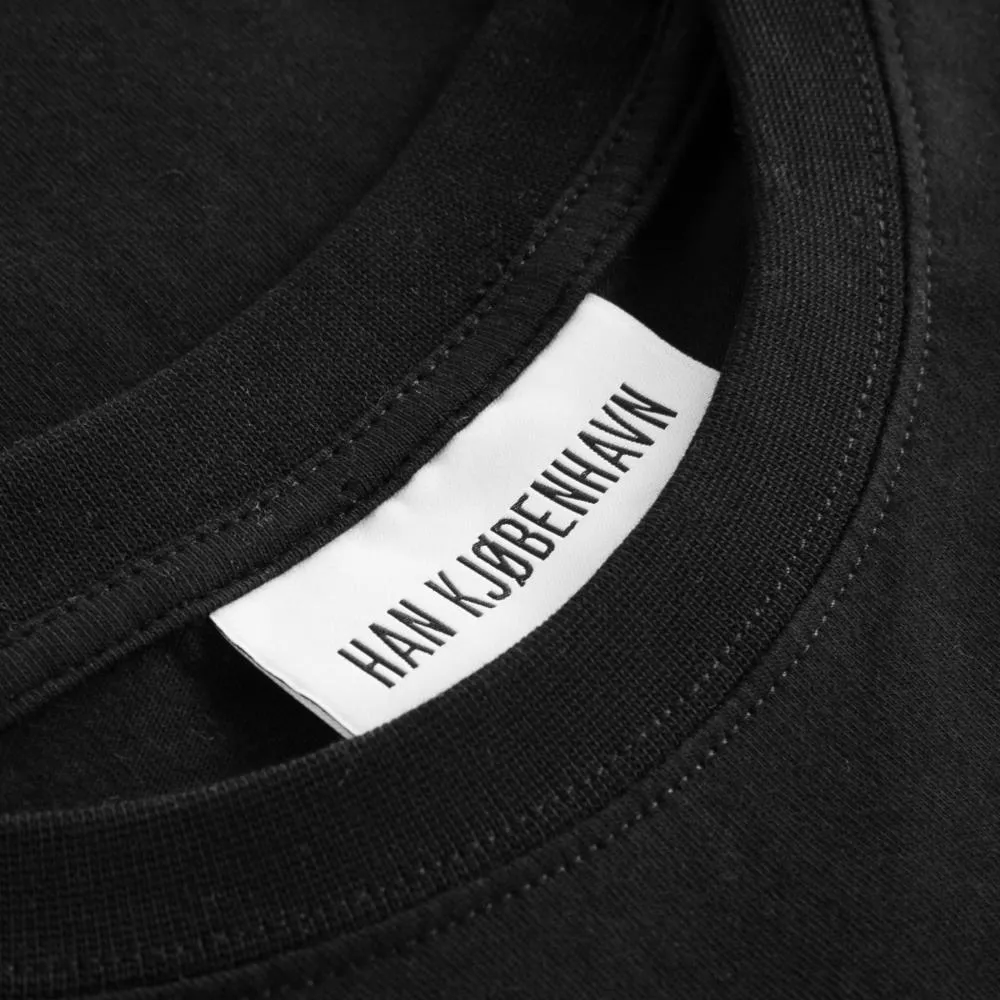 CASUAL TEE - BLACK LOGO