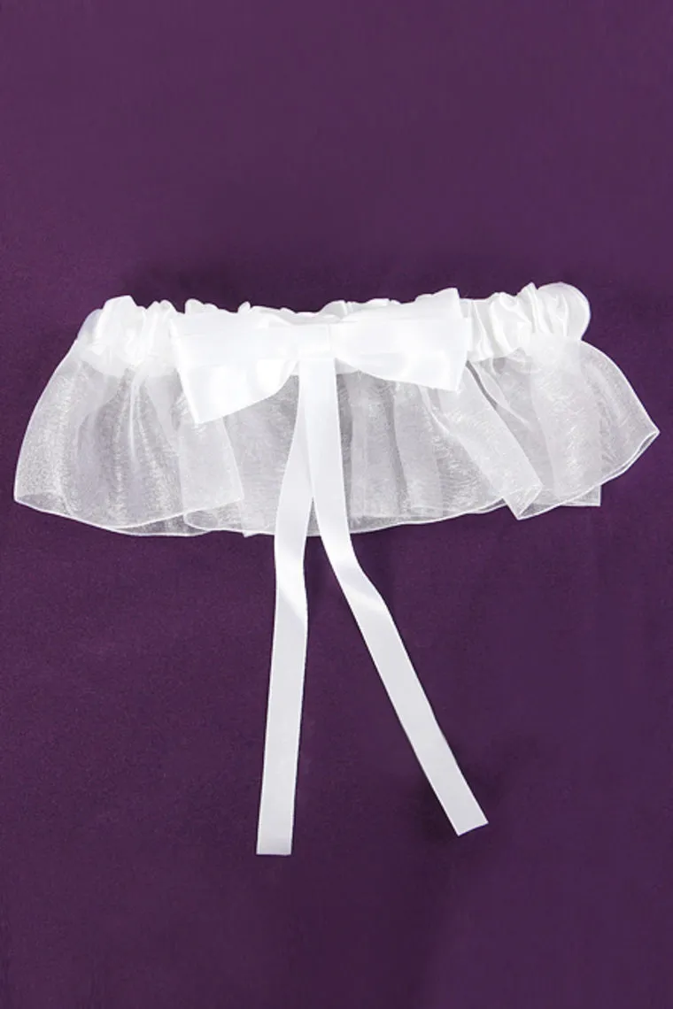 Charming Organza Wedding Garters