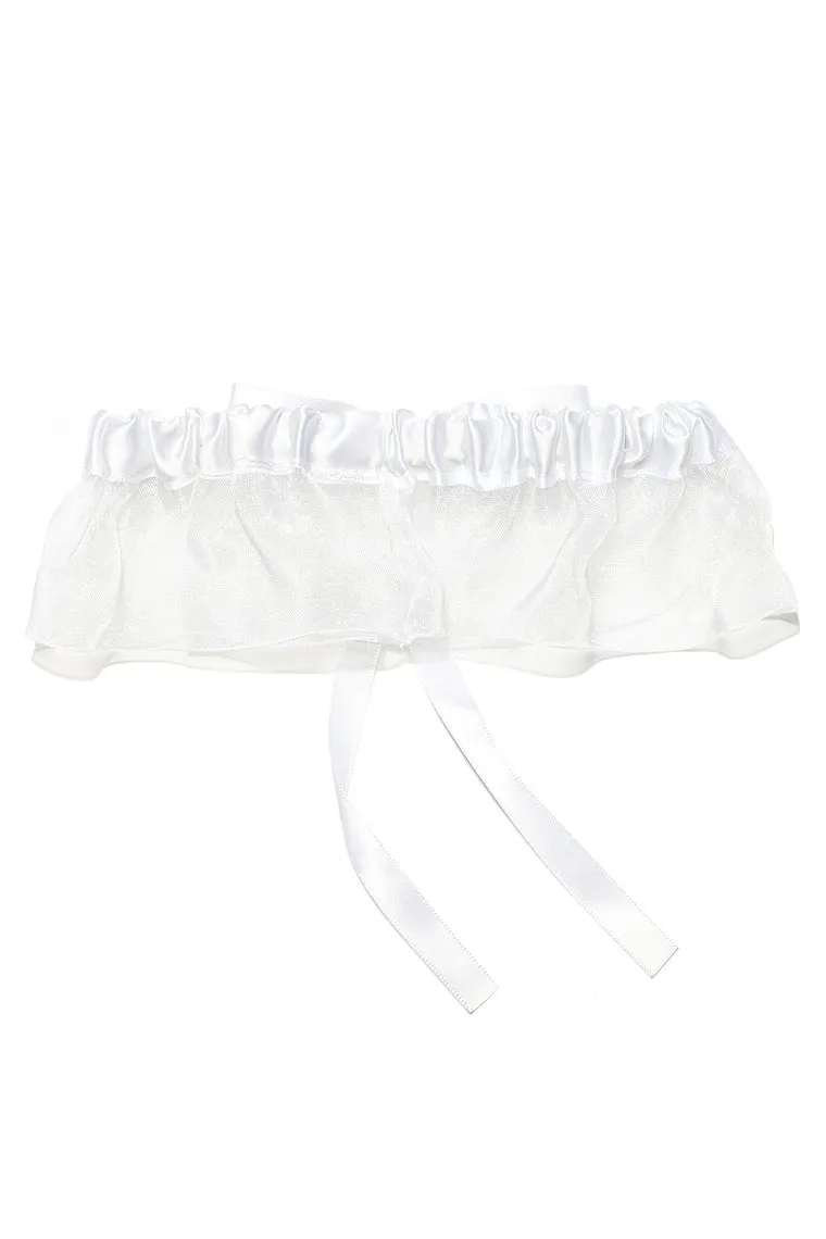 Charming Organza Wedding Garters