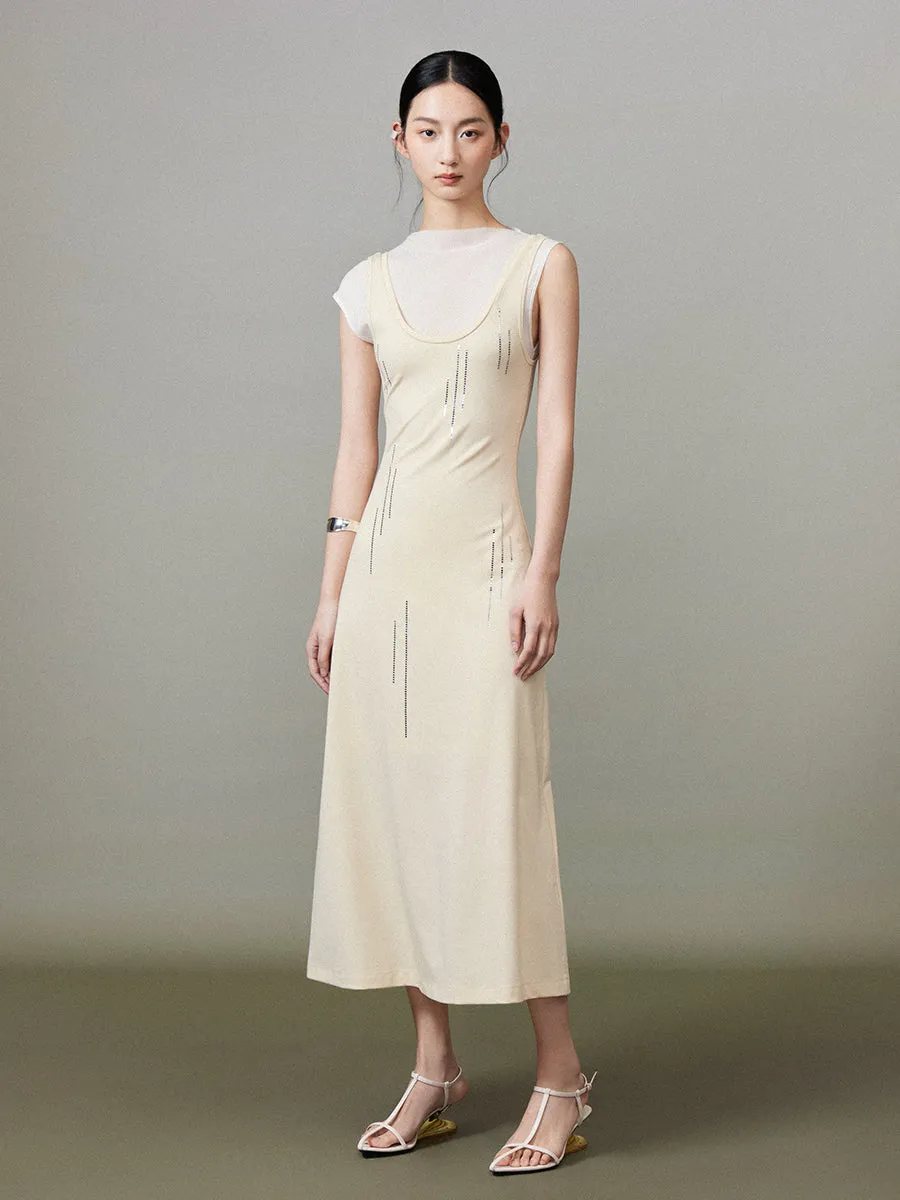 Chic Unique Layered Long One-Piece