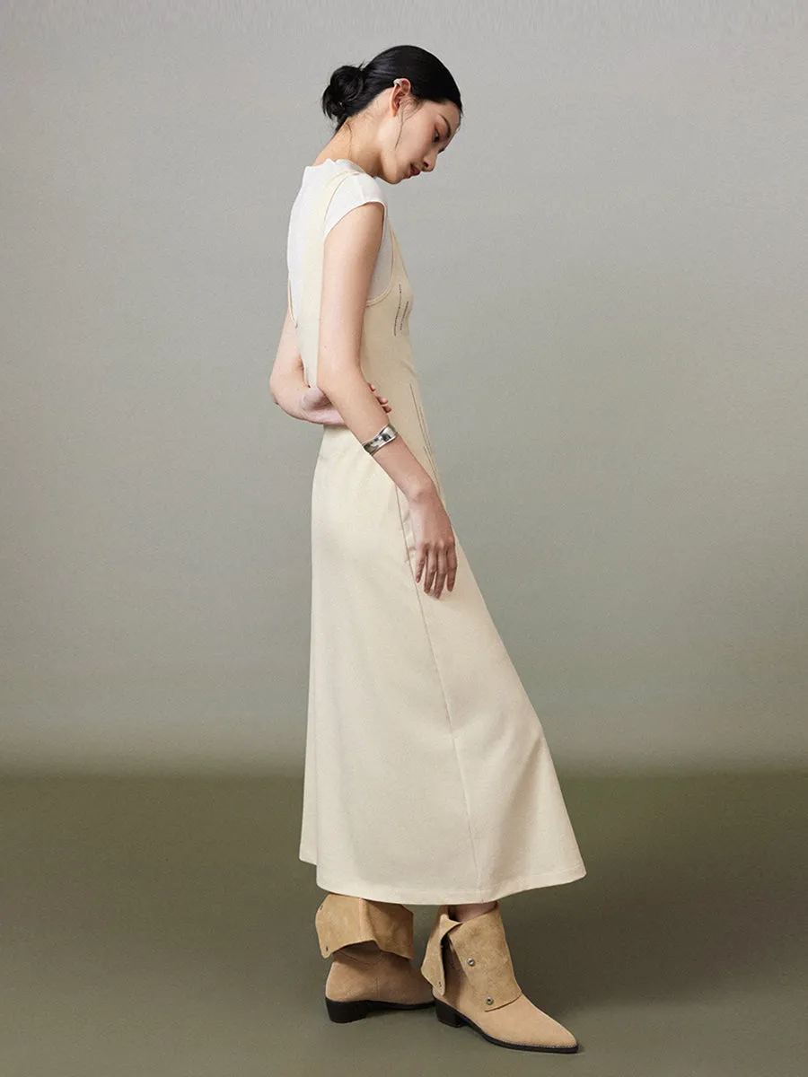 Chic Unique Layered Long One-Piece
