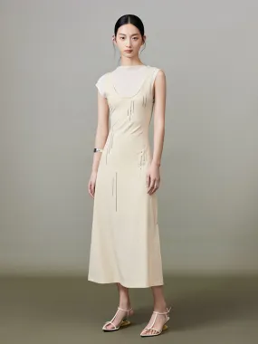 Chic Unique Layered Long One-Piece