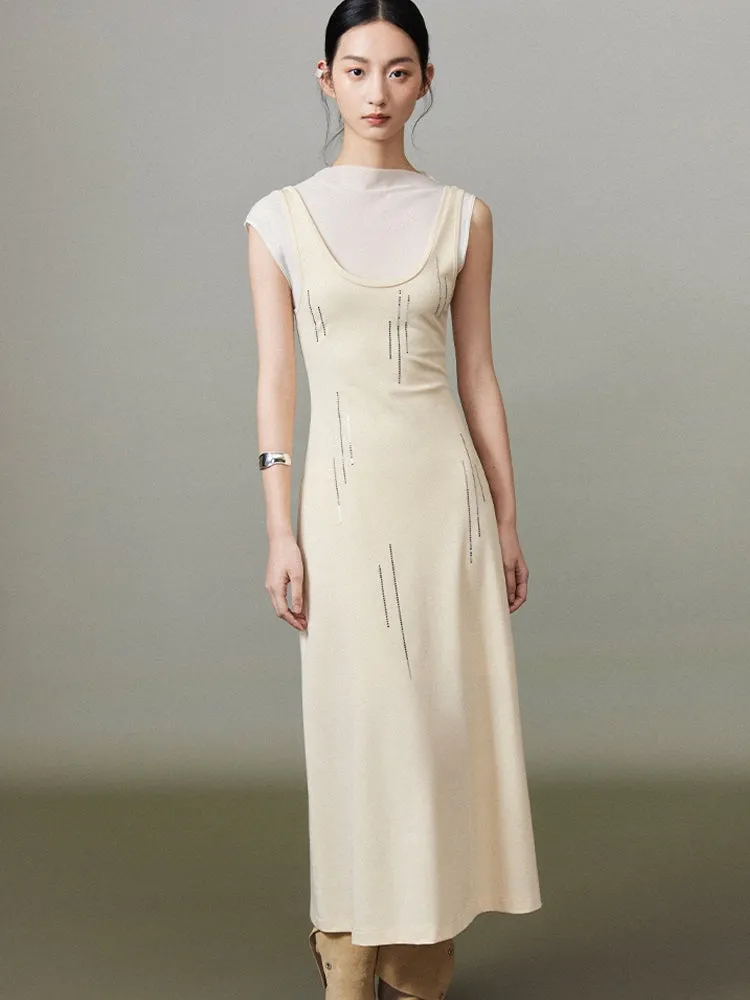 Chic Unique Layered Long One-Piece