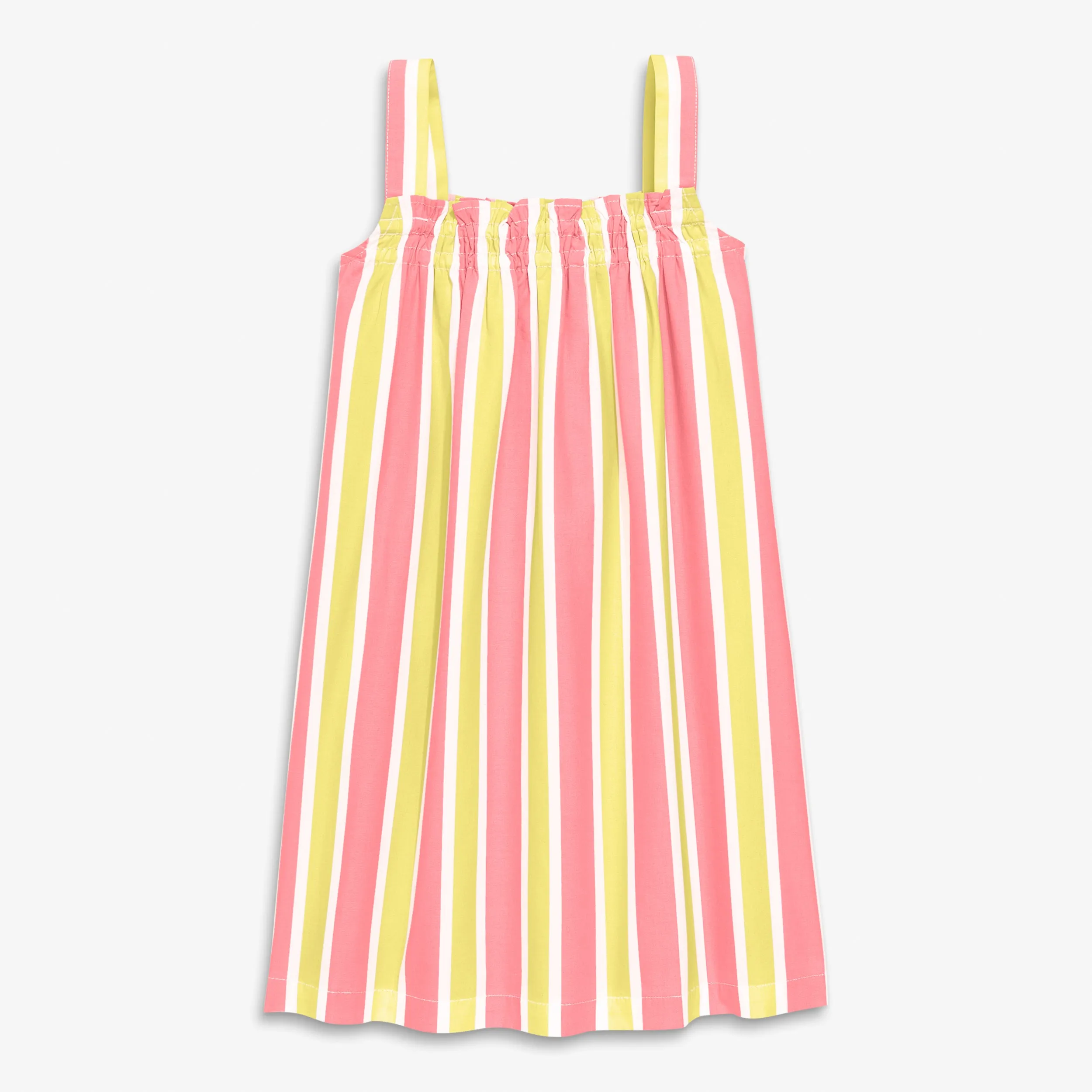 Clearance kids woven smocked sundress in stripe