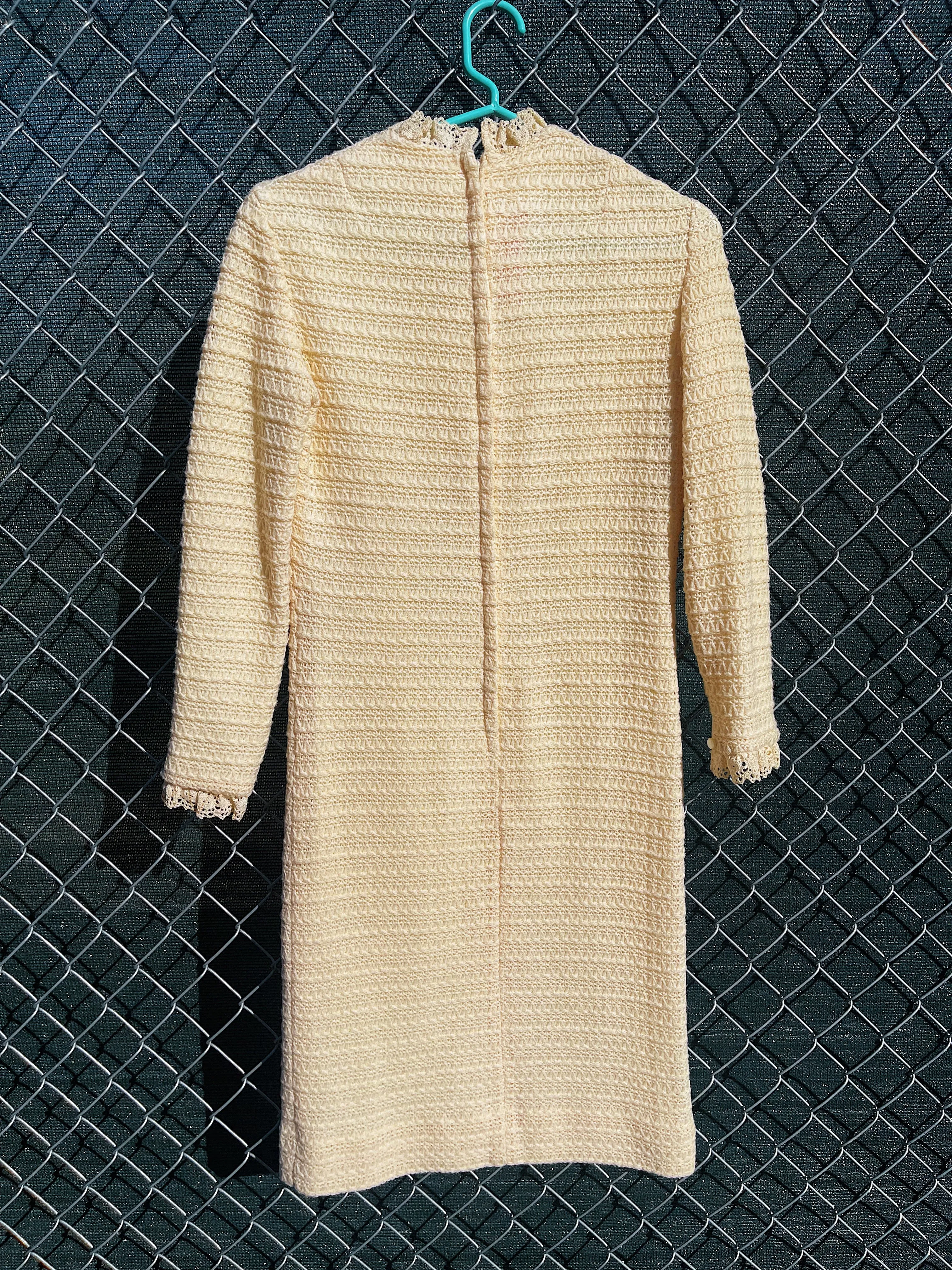 Crochet Shift Dress