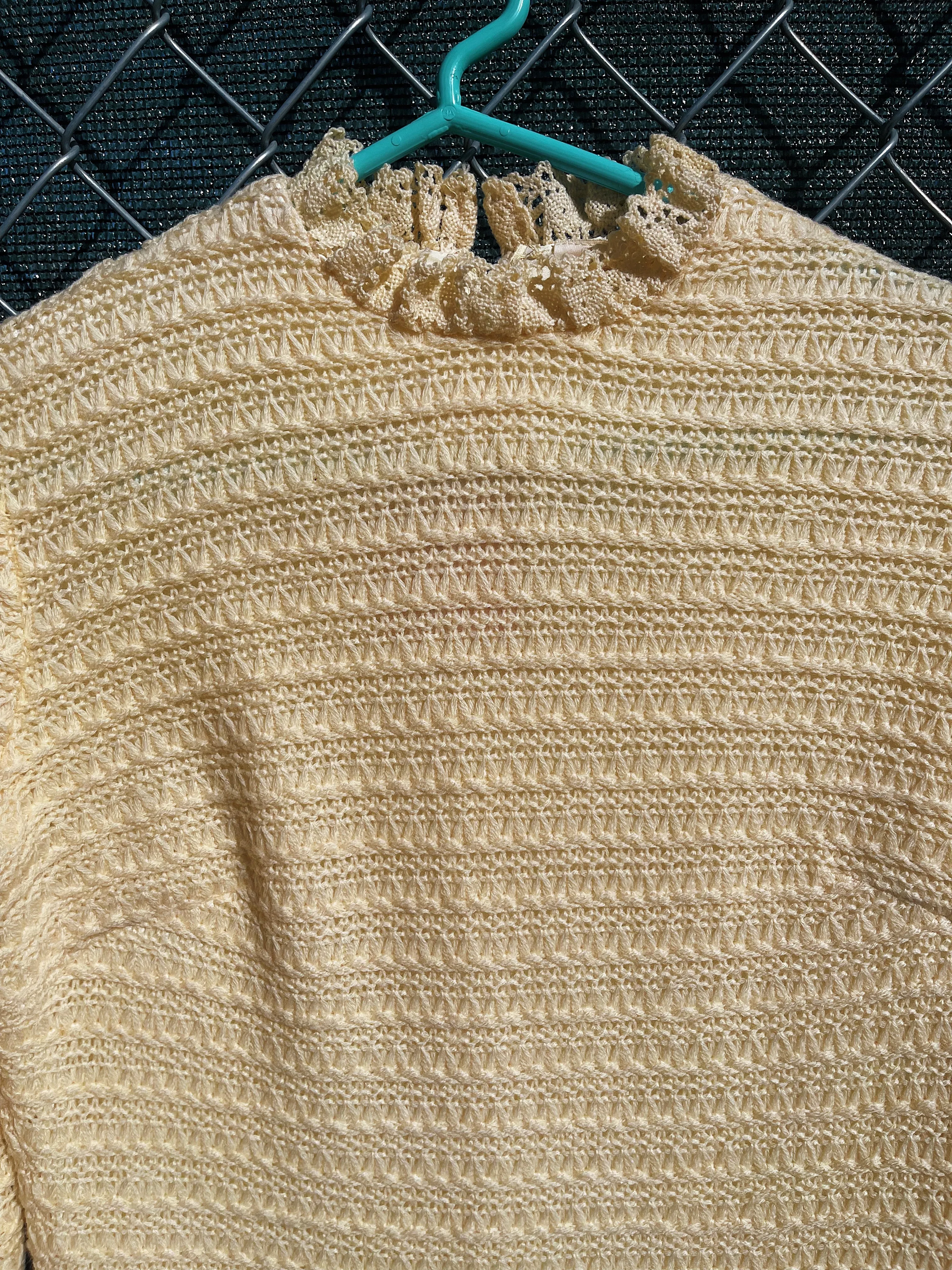 Crochet Shift Dress