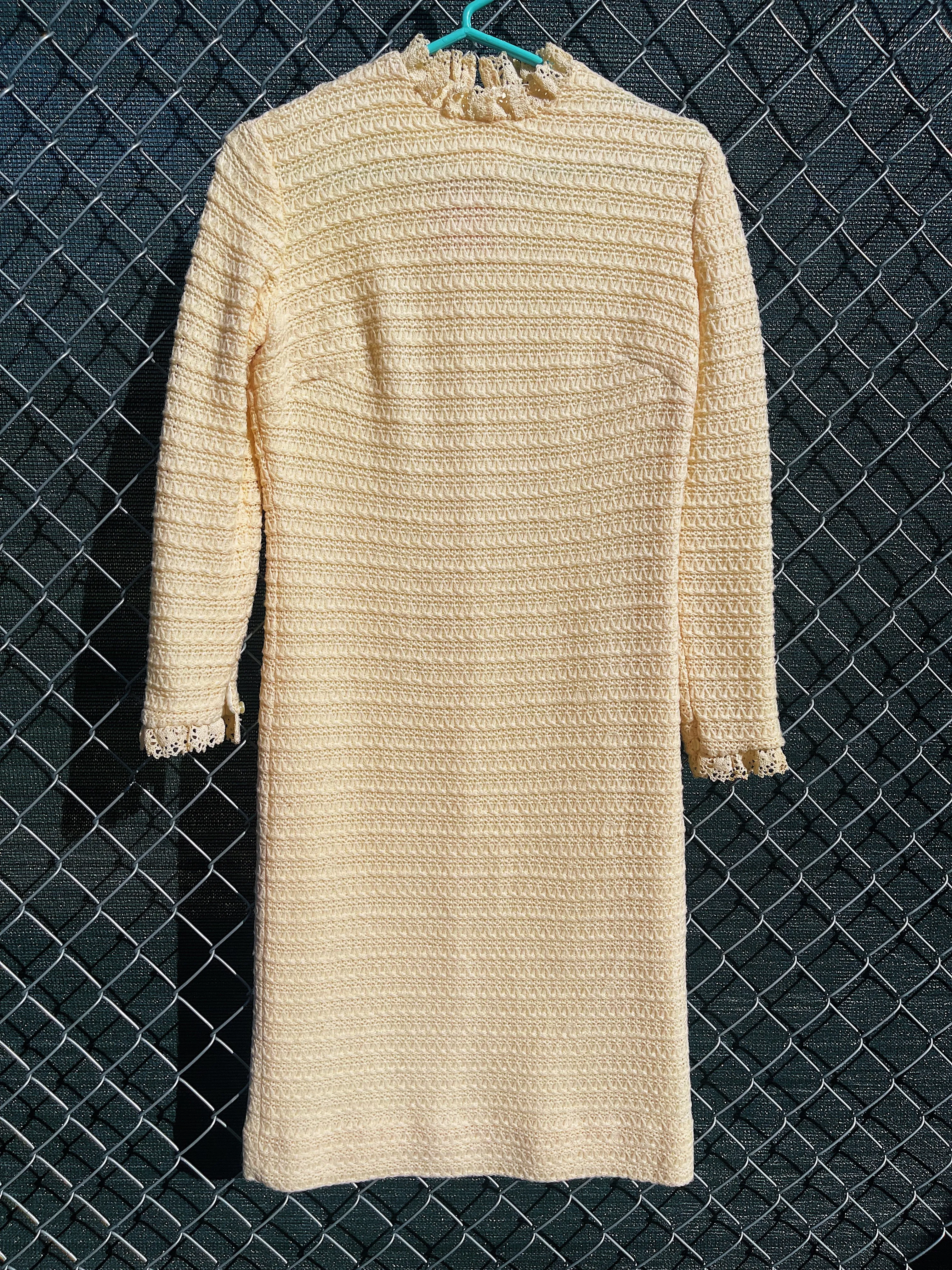Crochet Shift Dress