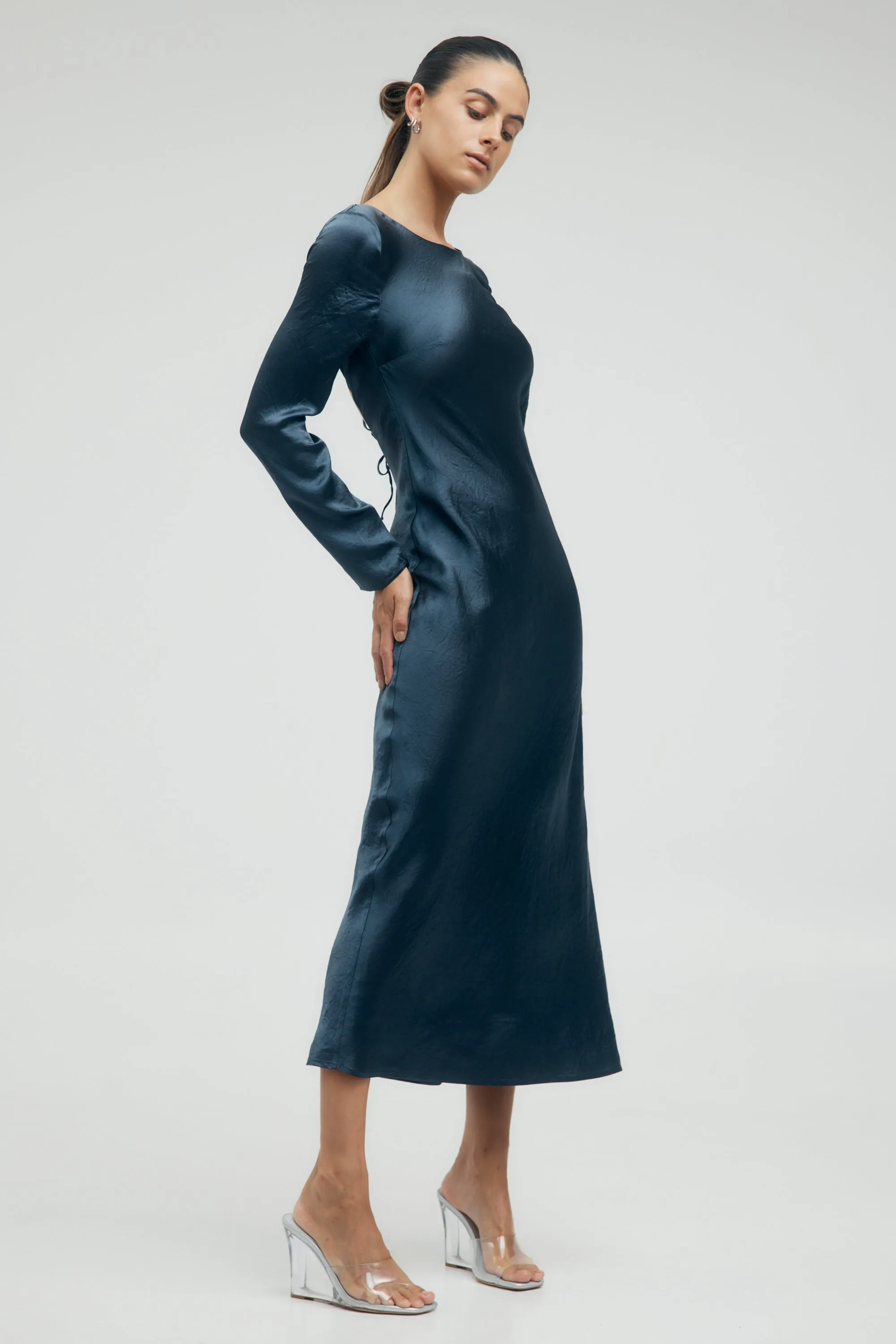 Crush Tie Back Maxi