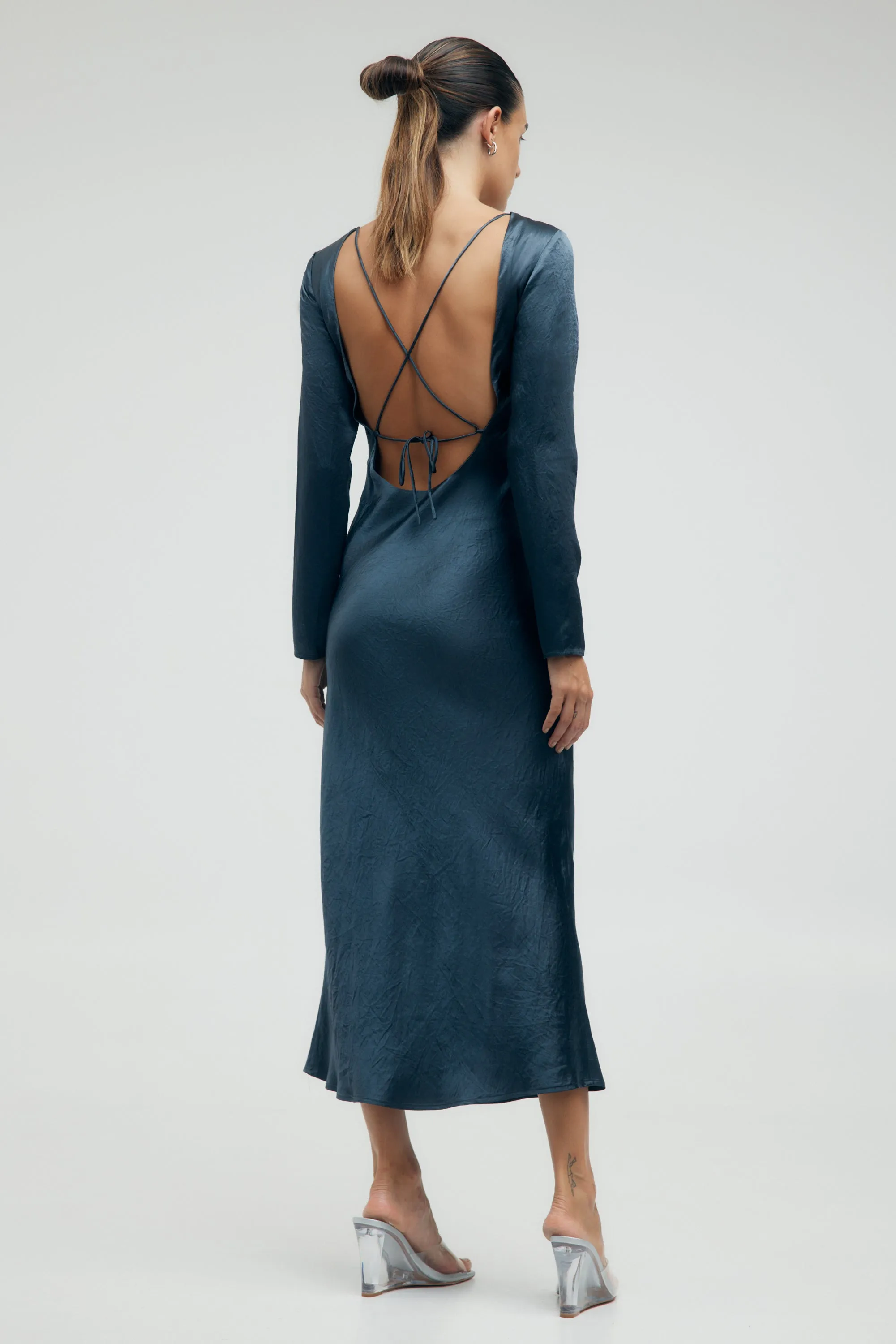 Crush Tie Back Maxi