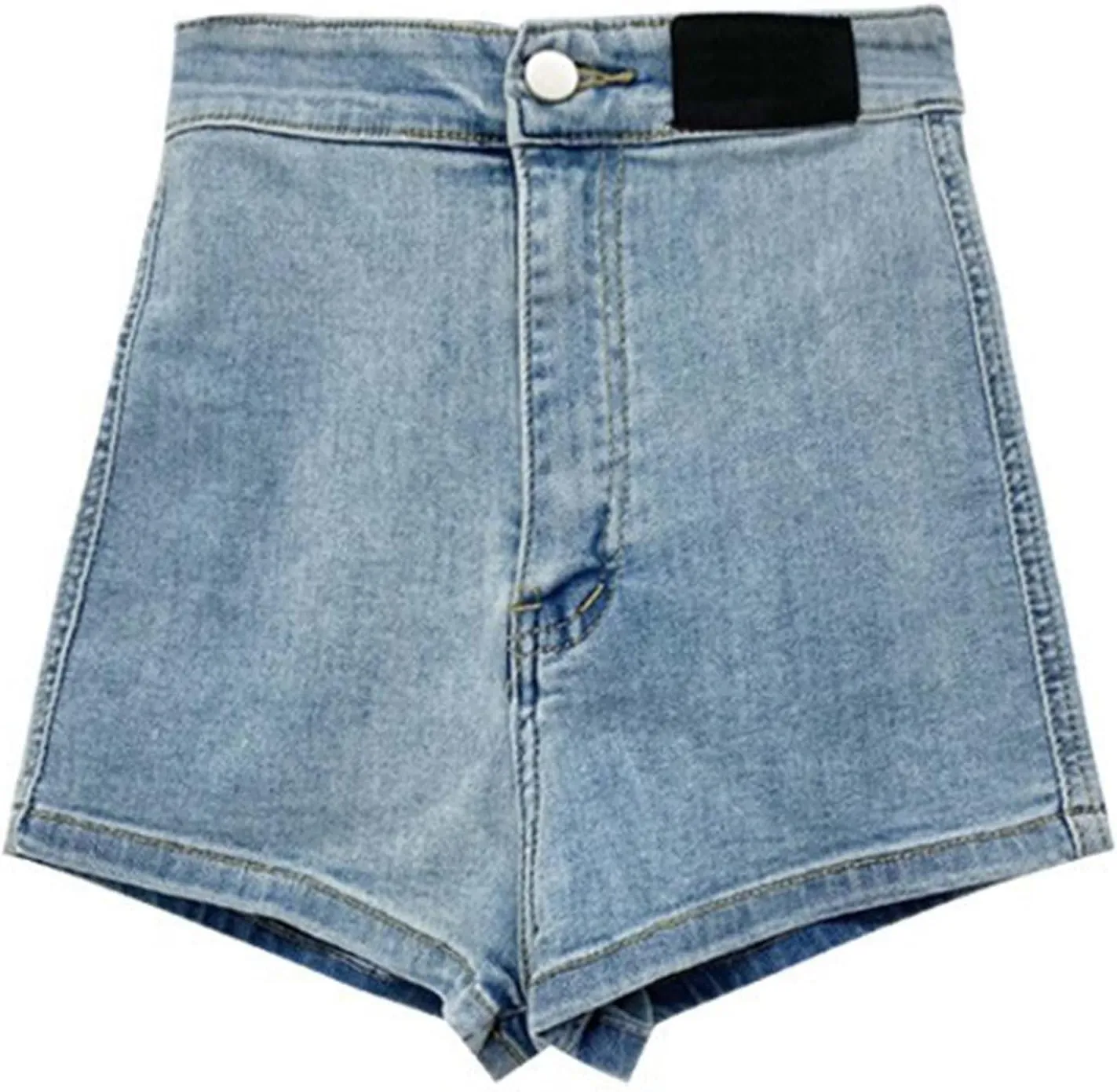 Denim Shorts for Women Summer Sexy Slim Fit High Waisted Hot Pants Trendy Casual Comfortable Tight Shorts with Pockets
