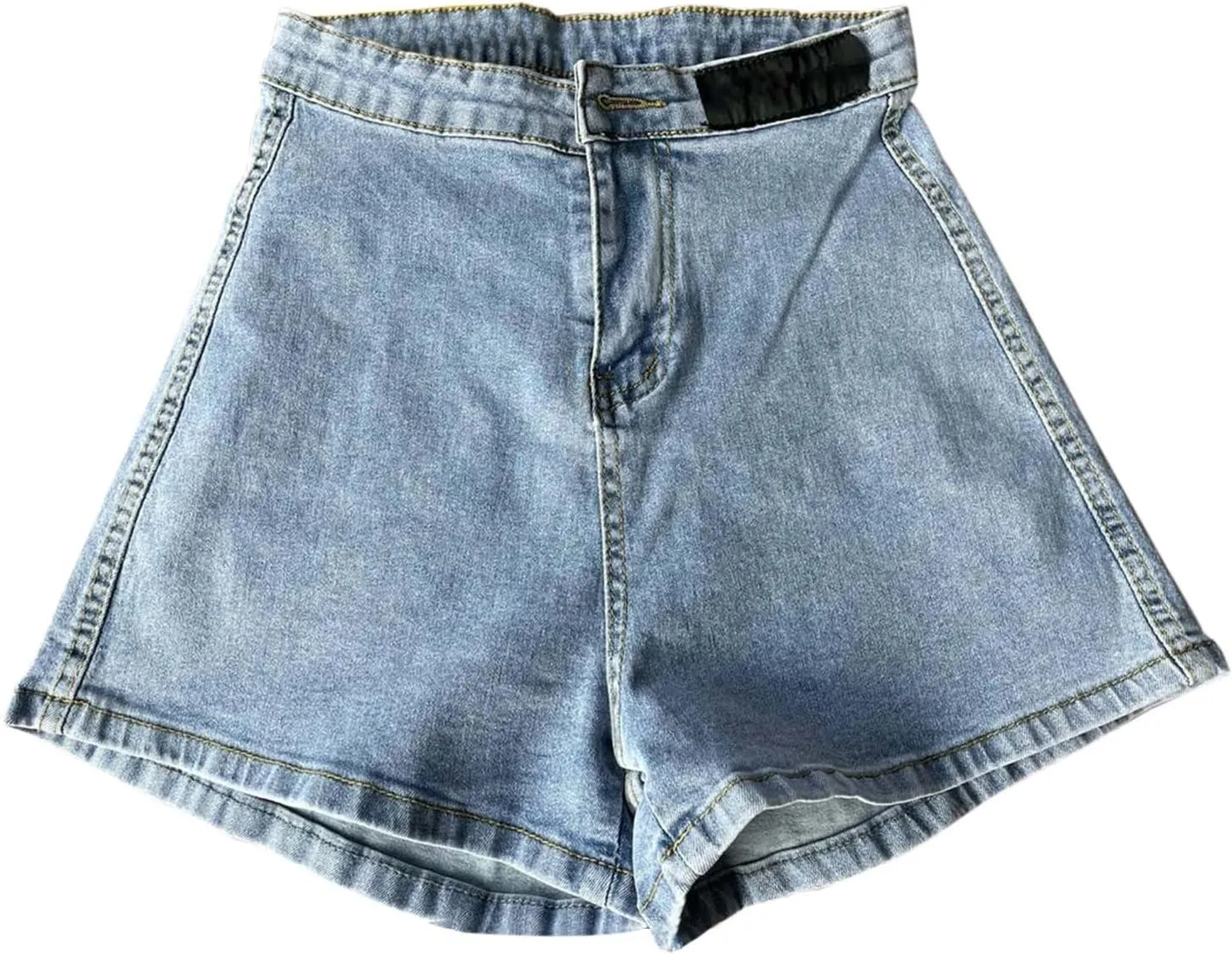 Denim Shorts for Women Summer Sexy Slim Fit High Waisted Hot Pants Trendy Casual Comfortable Tight Shorts with Pockets