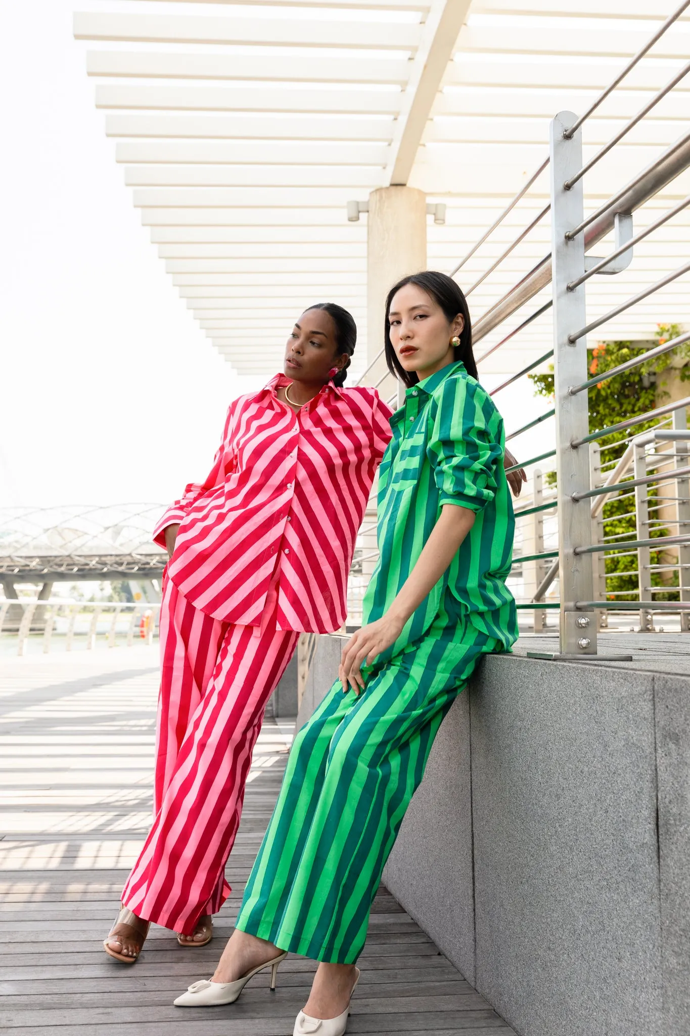 DESTINY - TROUSERS - Watermelon