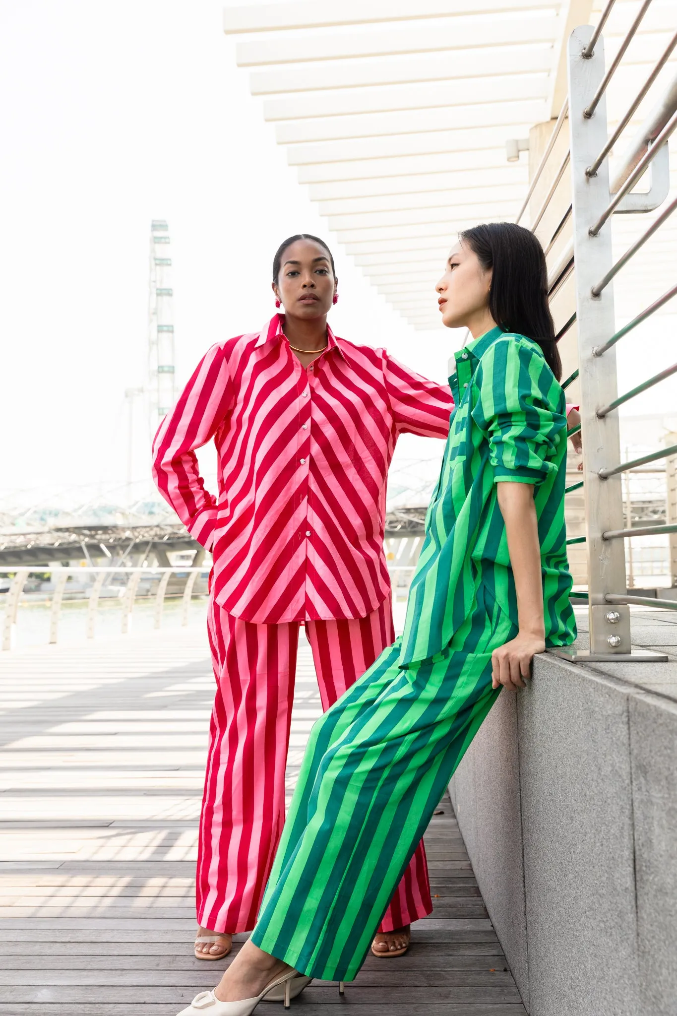 DESTINY - TROUSERS - Watermelon