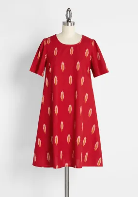Eternal Flame A-Line Dress