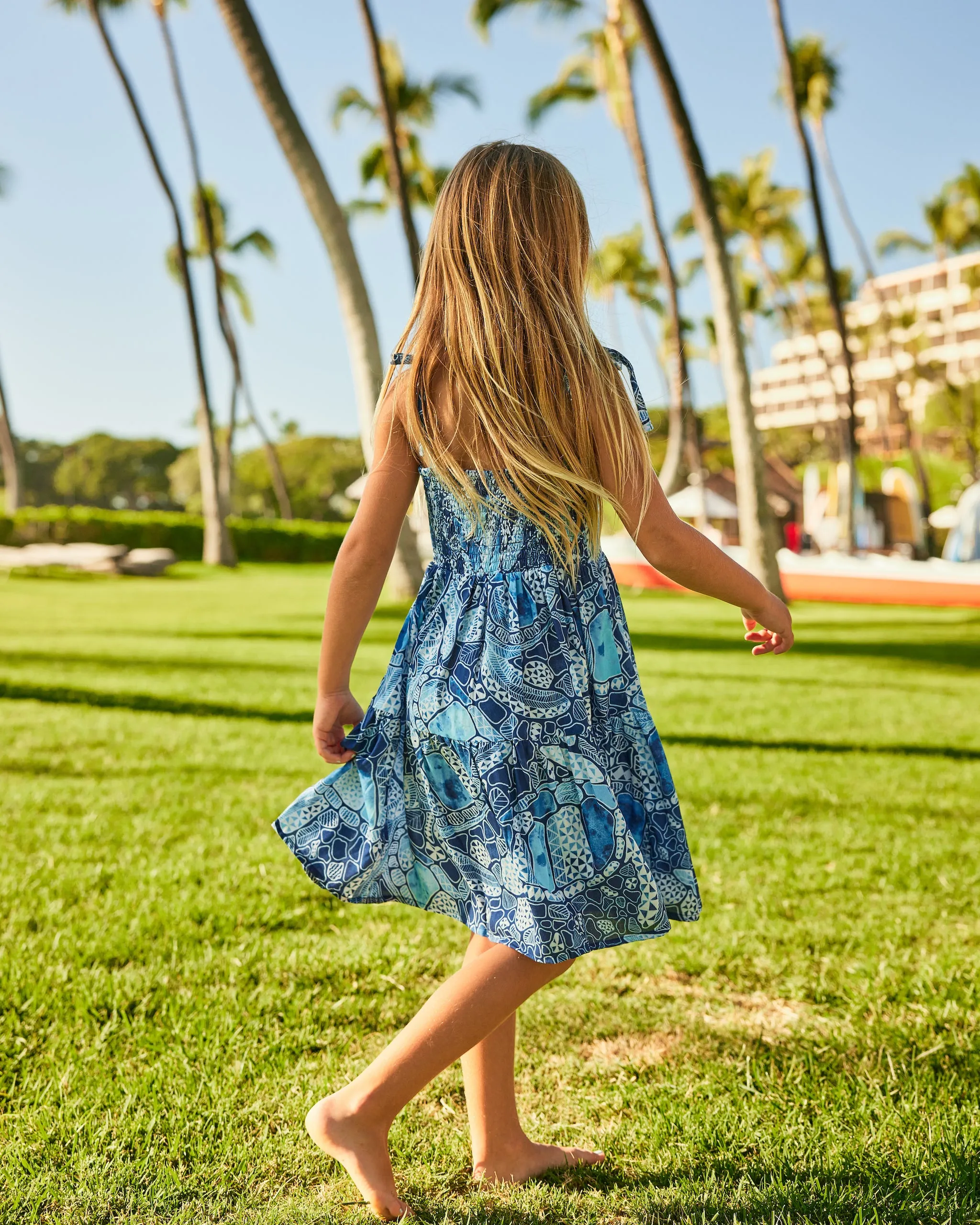Kenny Flowers x Mauna Kea – The Hawaii Honu - Girls Resort Dress