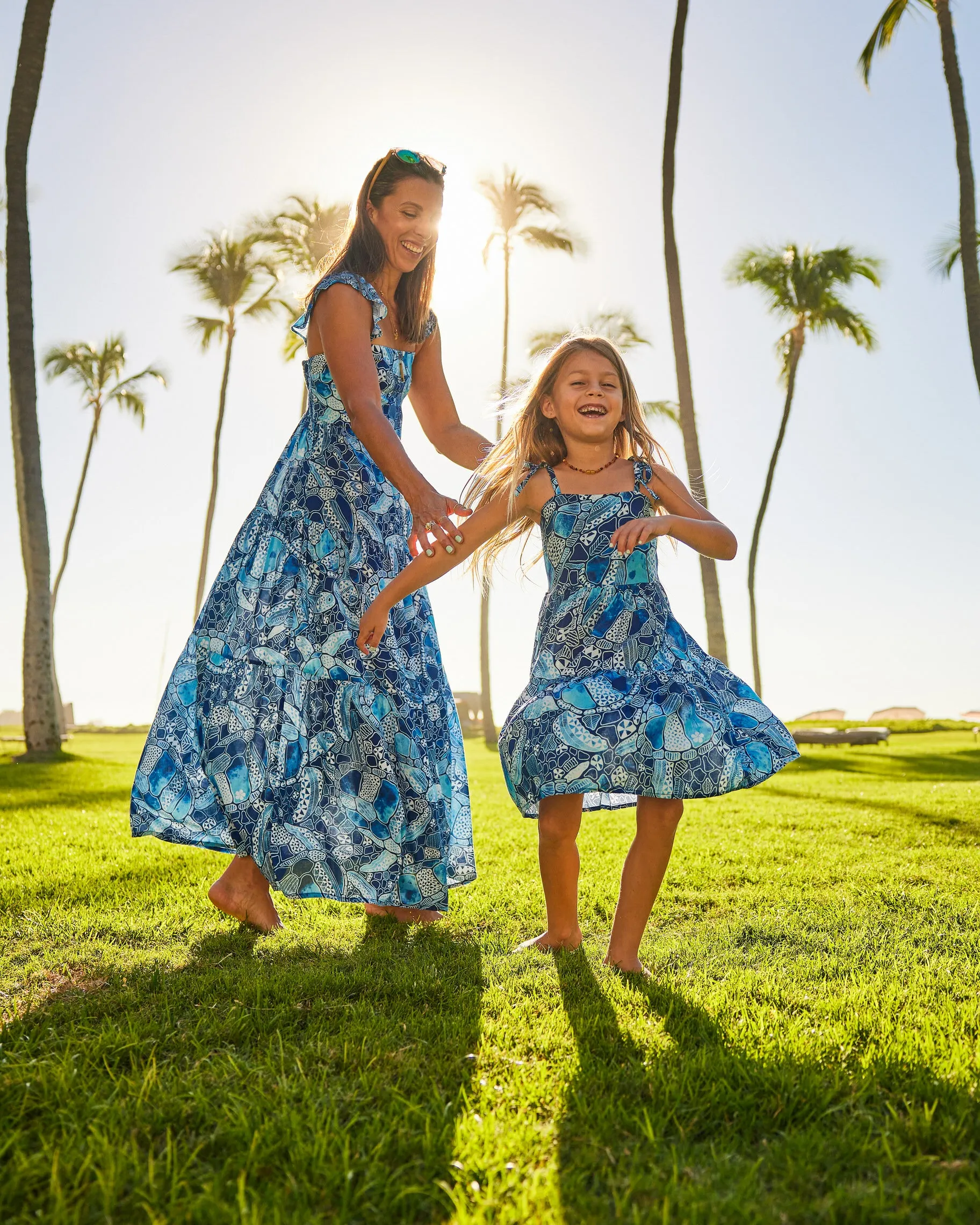 Kenny Flowers x Mauna Kea – The Hawaii Honu - Girls Resort Dress