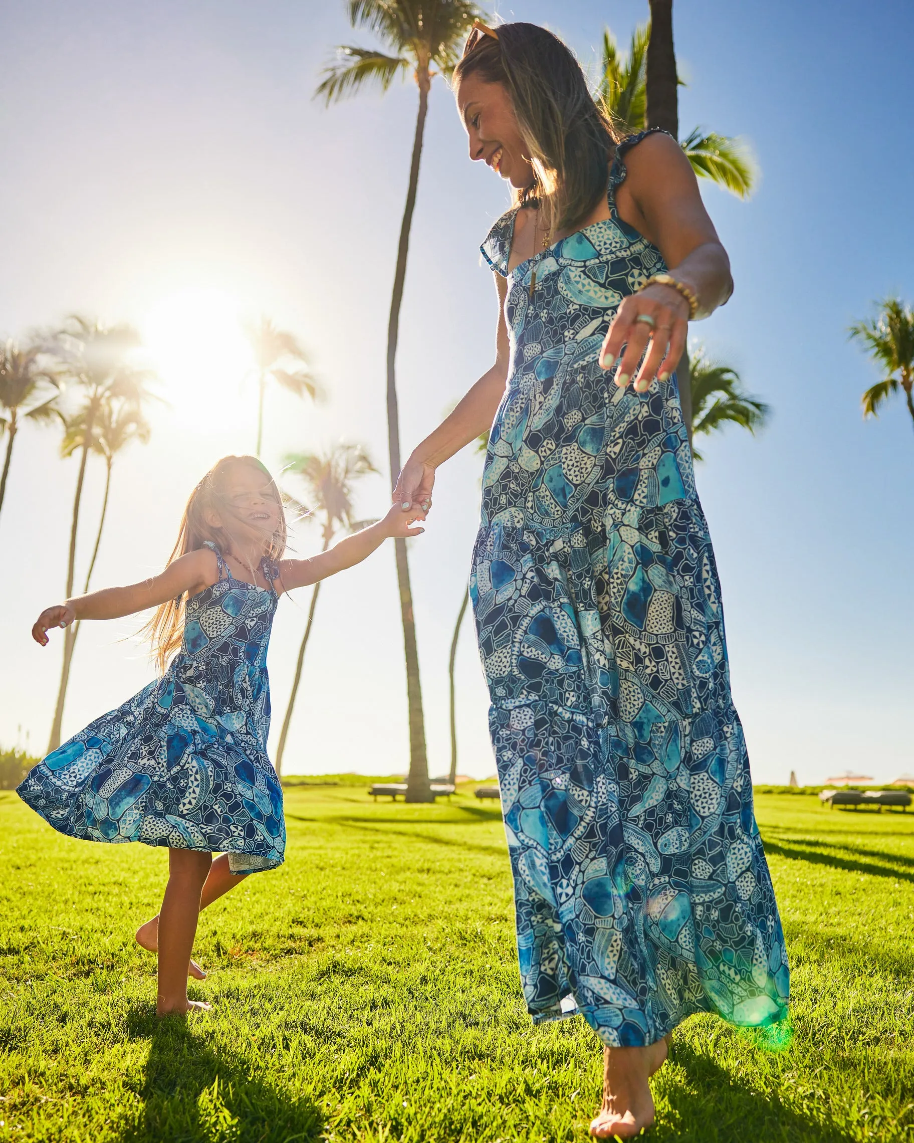 Kenny Flowers x Mauna Kea – The Hawaii Honu - Girls Resort Dress