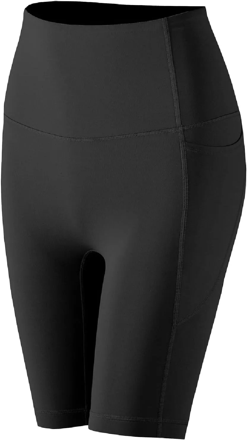 Kseniya Women's Yoga Shorts-Athletic Shorts with Pockets High Waisted and Comfortable.