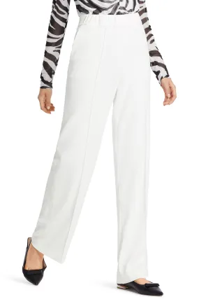 Marc Cain Collection WC 81.17 W56 110 Off White Washington Trousers