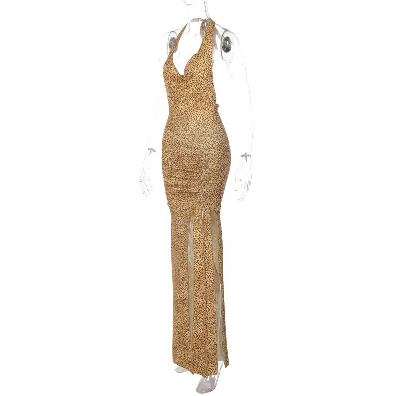 Myonna Slit Maxi Dress