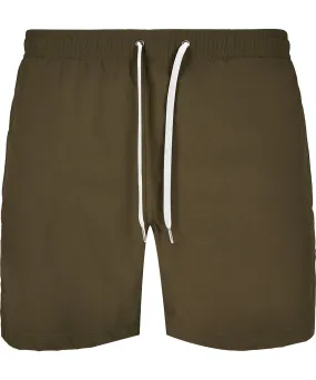 Olive - Swim shorts