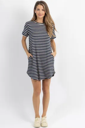 SAILOR STRIPE SHIFT   SHOUT DRESS