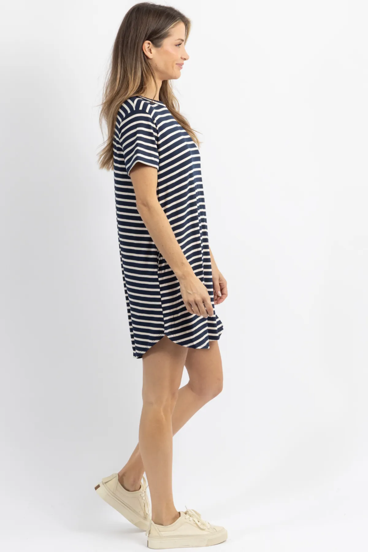 SAILOR STRIPE SHIFT   SHOUT DRESS