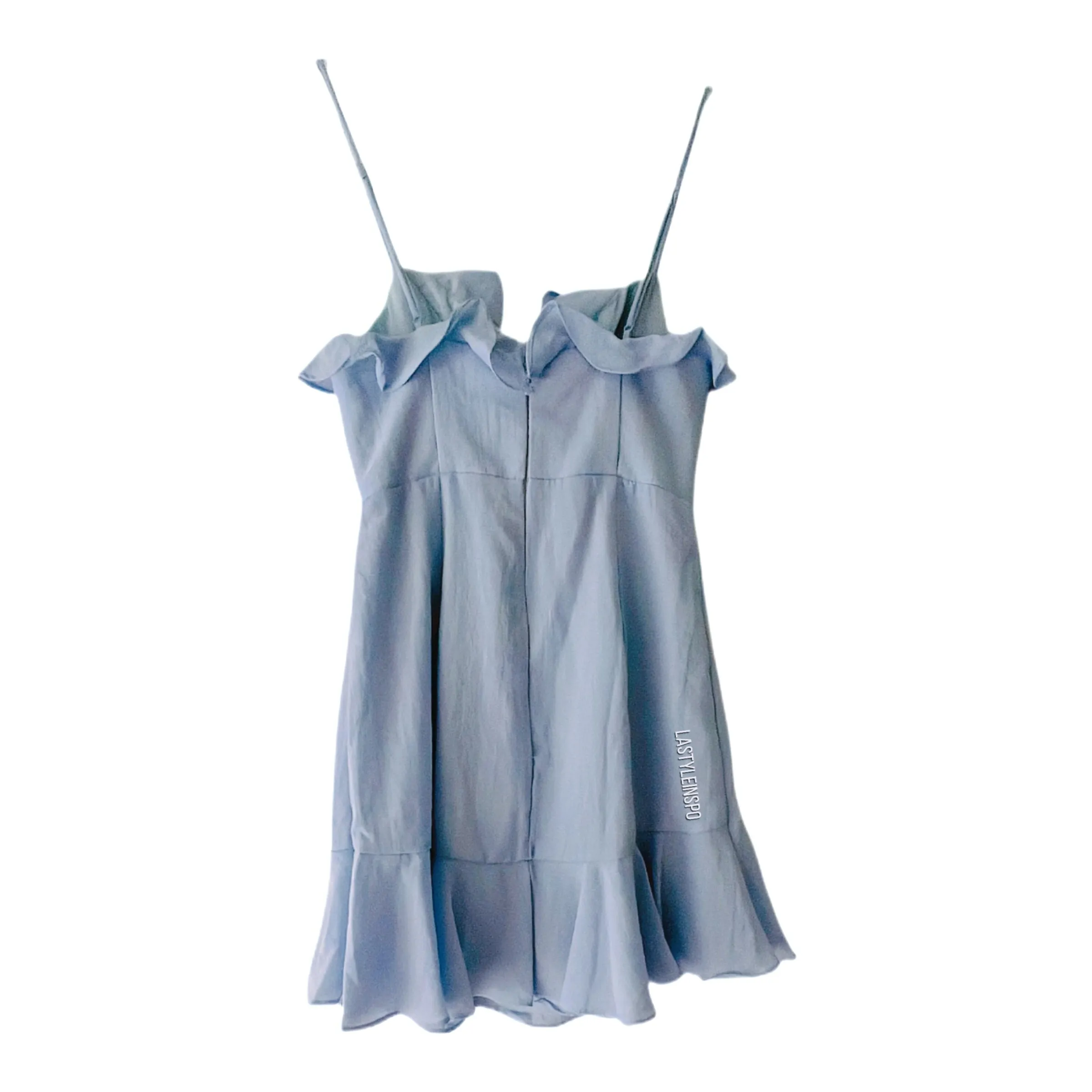 Saints   Secrets Boho Dress Blue Tie Bow Light Blue Size Small