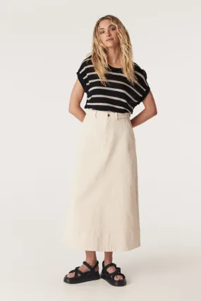 Samba Drill Skirt - Ecru