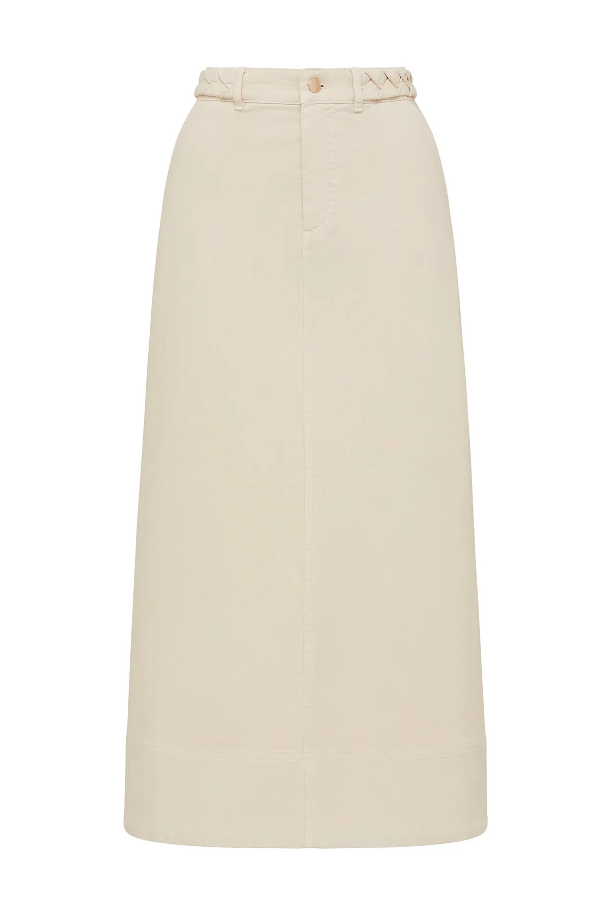 Samba Drill Skirt - Ecru