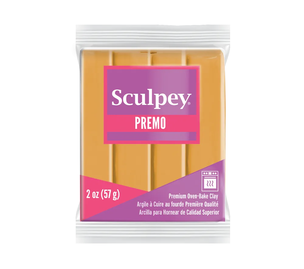 Sculpey Premo - Mustard Yellow, 2 oz.