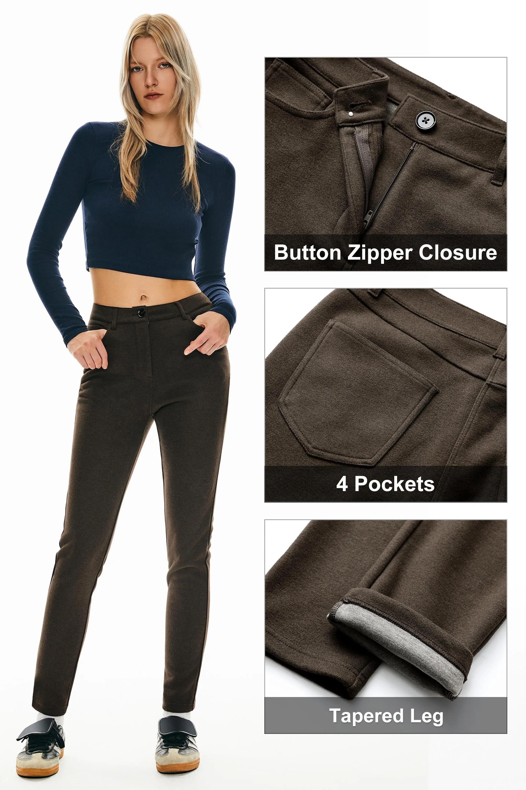 Skinny Stretchy Casual Pants