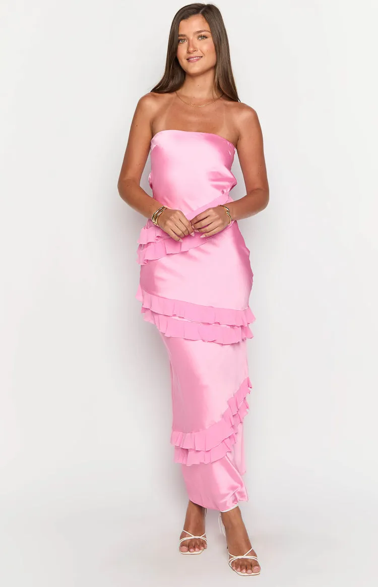 Sosa Pink Maxi Dress