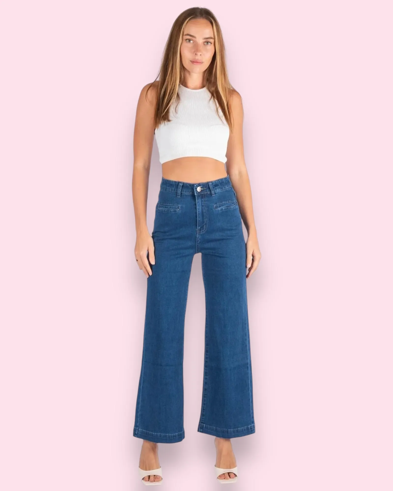 Stacey Jeans - Dark Blue