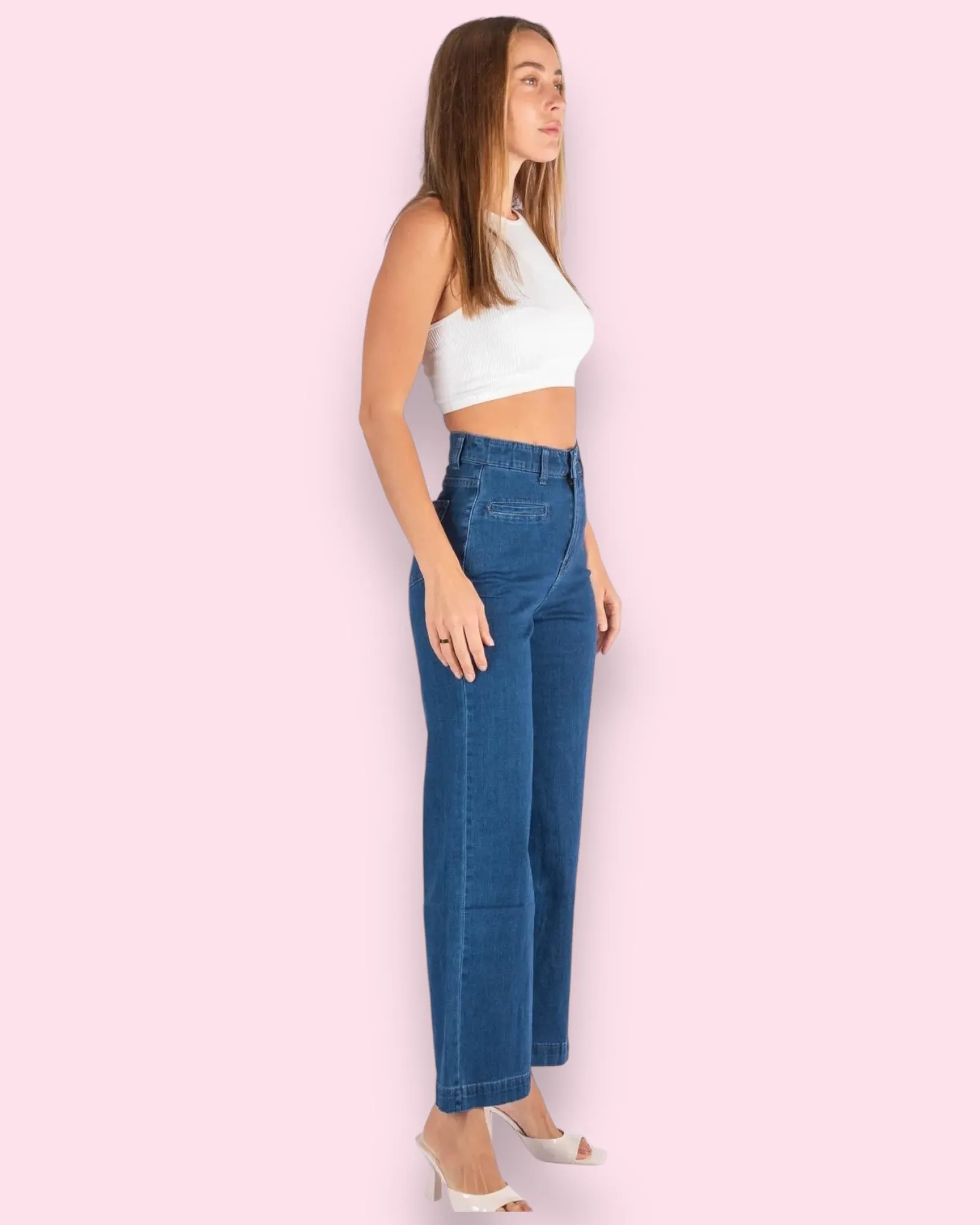 Stacey Jeans - Dark Blue