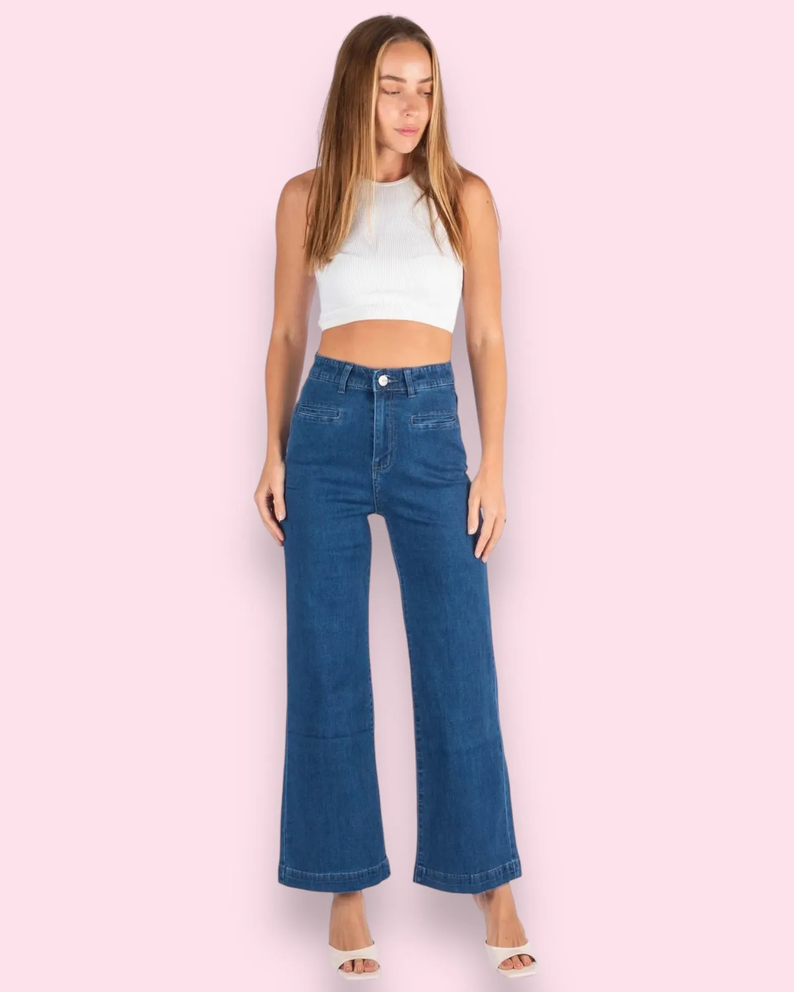 Stacey Jeans - Dark Blue