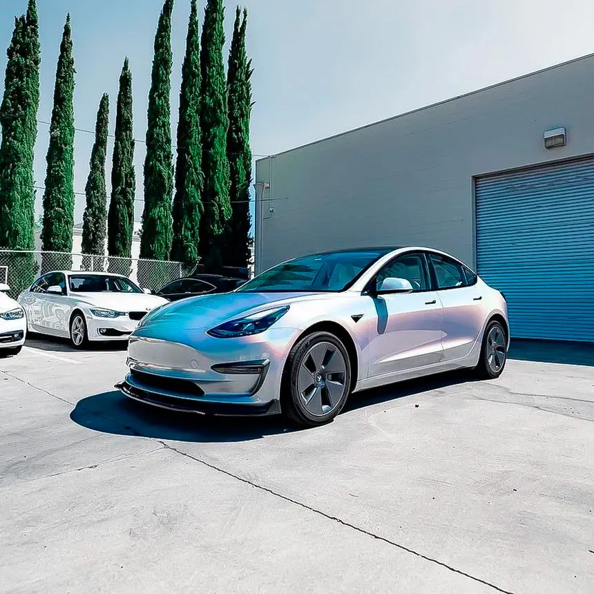 White Fireworks (RCH03-HD) Vinyl Wrap