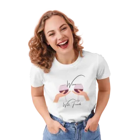 Wine With Friends | Women's Premium Tee