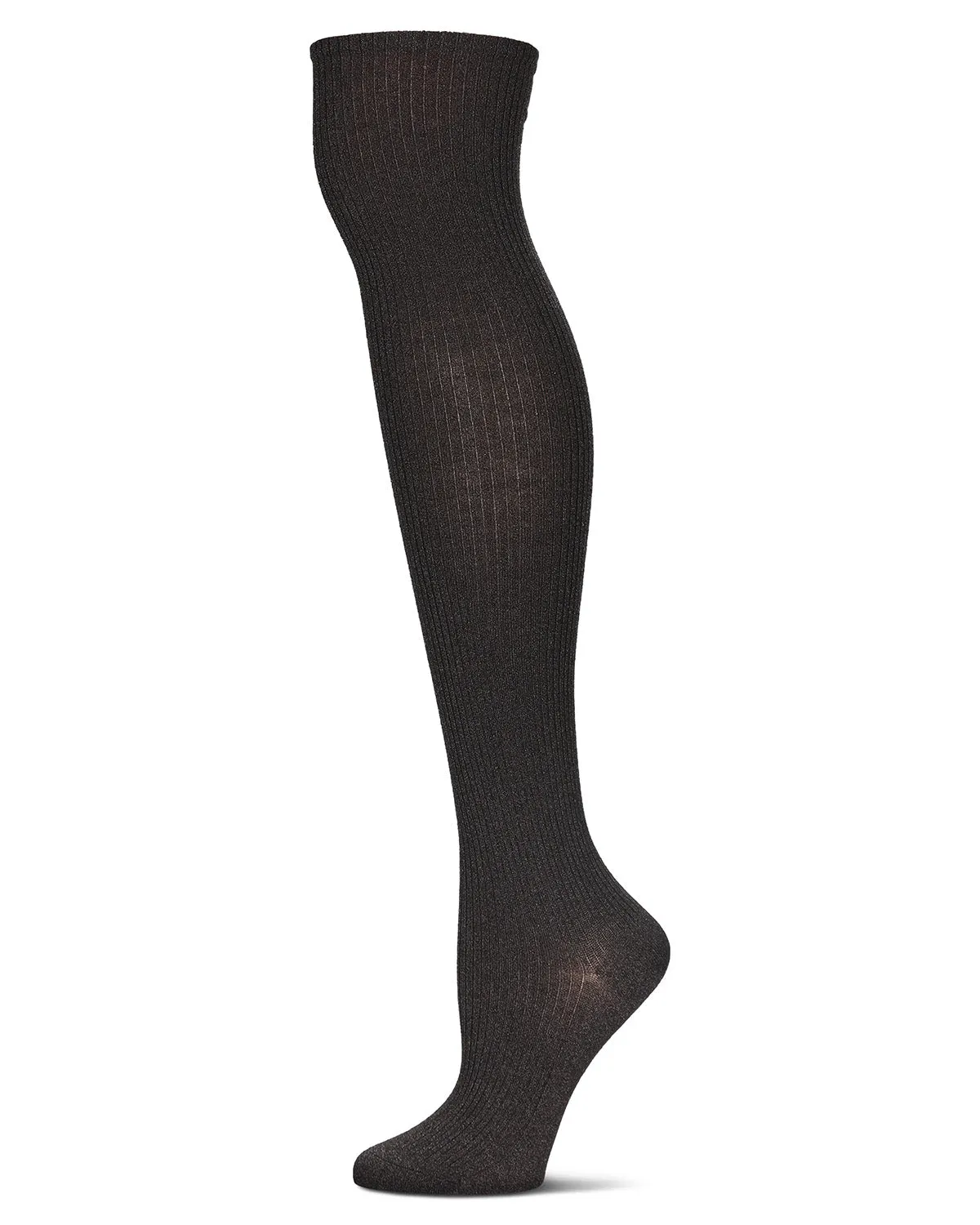 Women's Textured Tone Over The Knee Cotton Blend Warm Sock