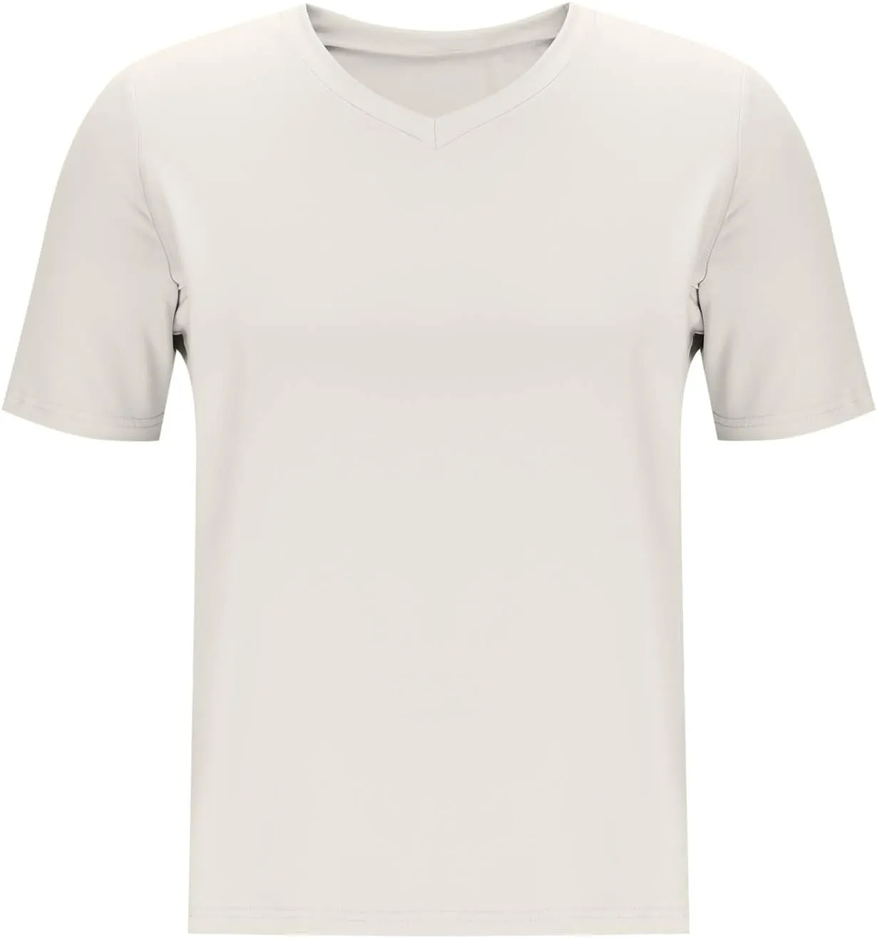 Women's V Neck Short Sleeve Blouse Casual Loose Stretch Side Split Pullover 2025 Summer Quick Dry Comfort Shirt Top